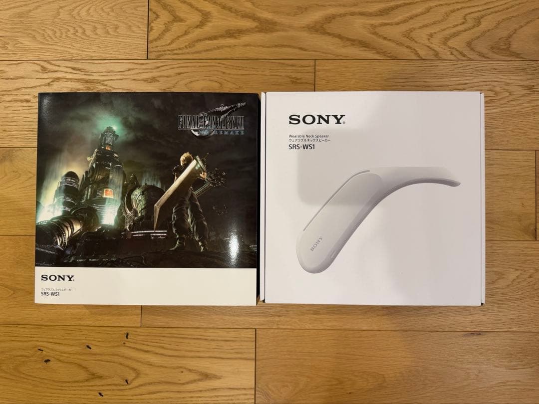 SRS-WS1 ウェアラブルネックスピーカー FF7 REMAKE モデル - メルカリ