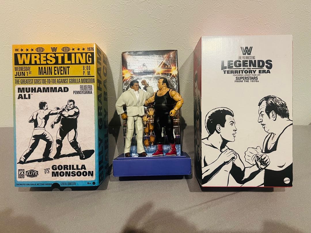 アメリカ直輸入激レア新品】 Mattel社WWE 4体セット限定品 - メルカリ