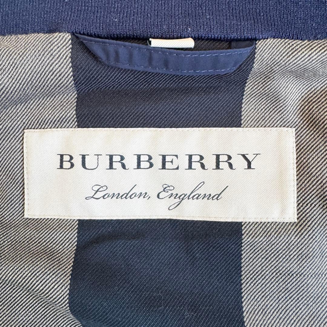 極美品 現行 L相当 バーバリー ブルゾン メガチェック ホースロゴ