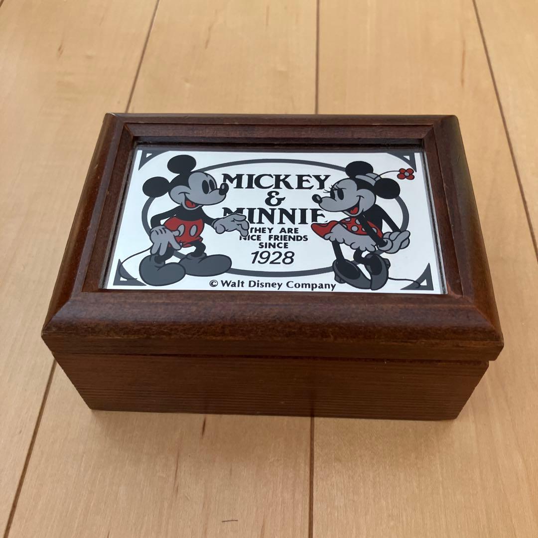 ミッキーマウス オルゴール ジュエリーボックス 小物入れ アクセサリー
