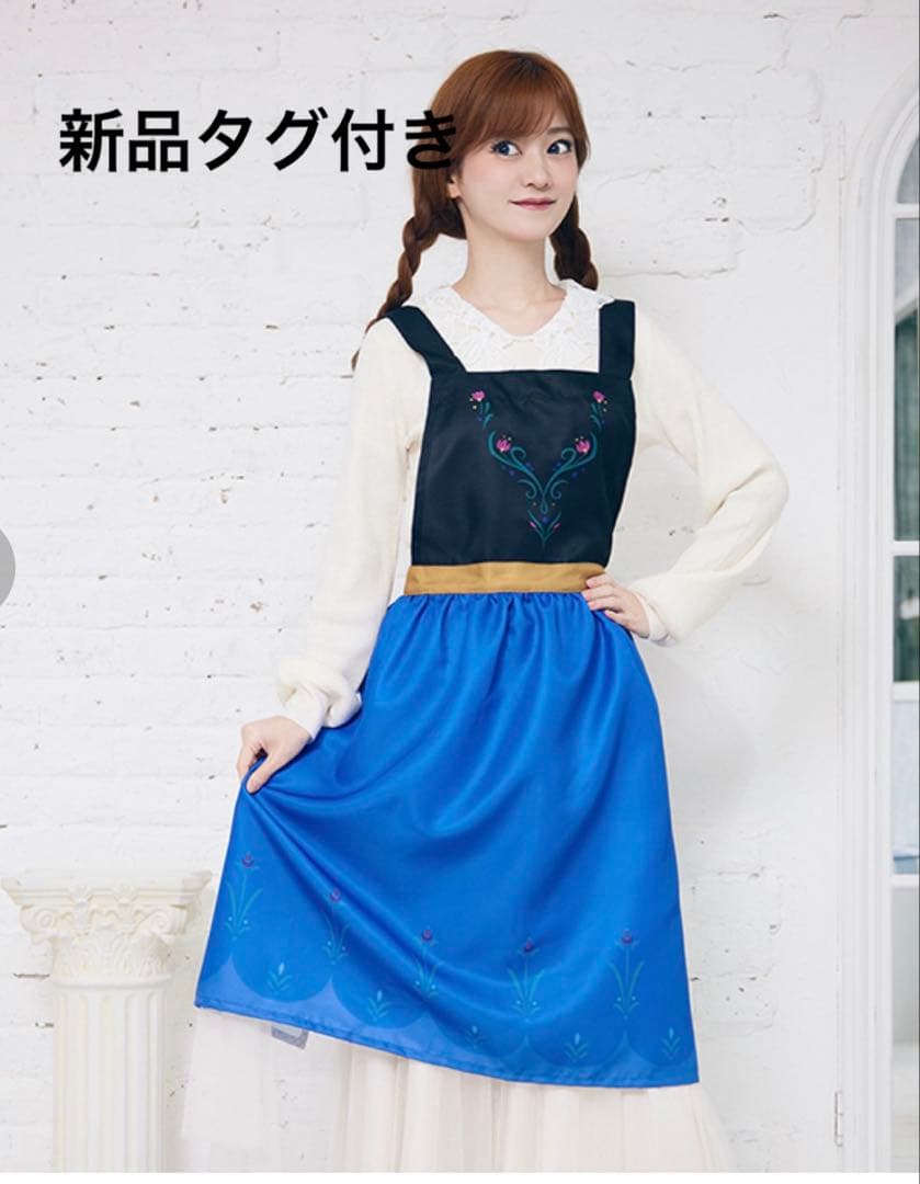 しまむら ディズニー アナ エプロン ちはるさんコラボ アナと雪の女王