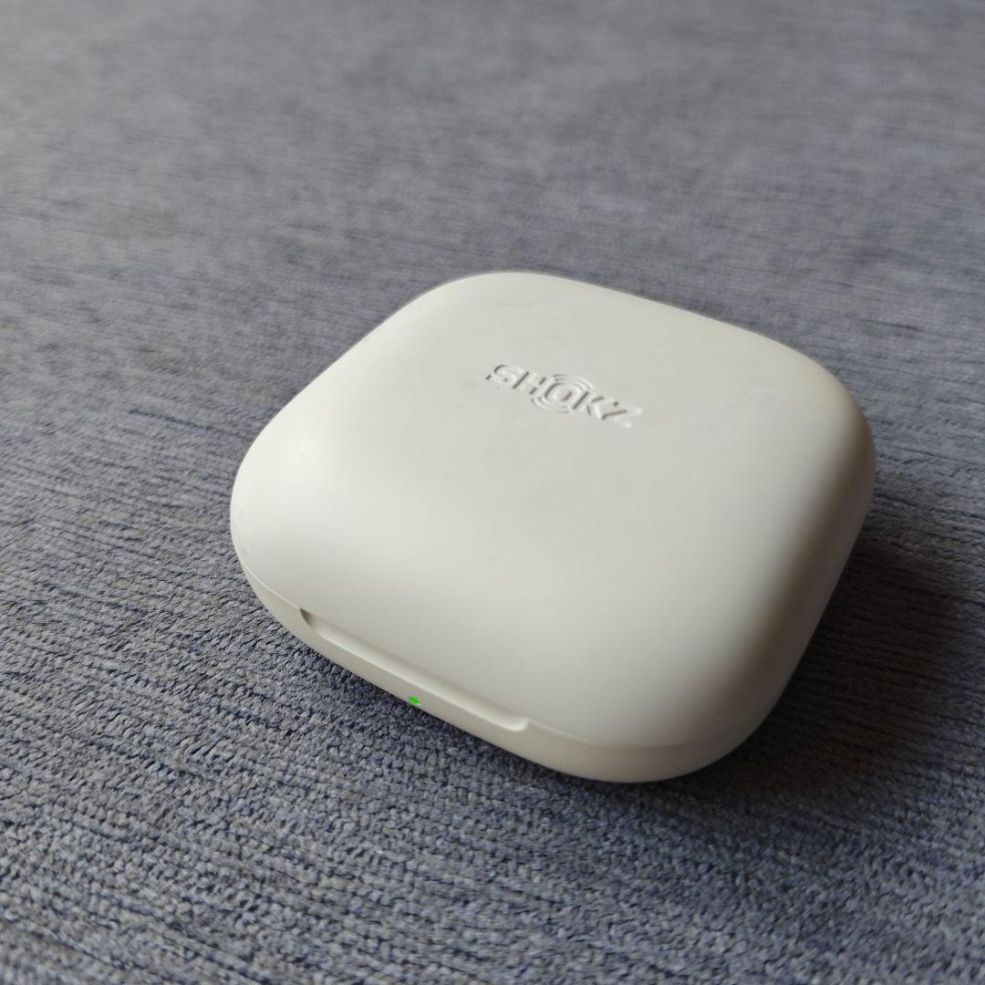 最終値下げ】Shokz OpenFit Air 充電ケース ホワイト - メルカリ