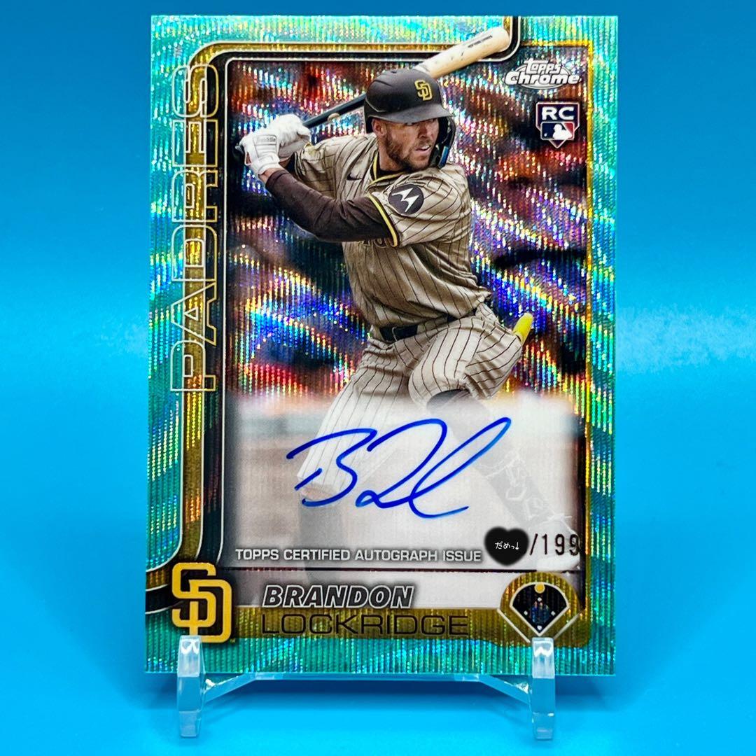 TOPPS BRANDON LOCKRIDGE RC 直筆サイン 199シリ - メルカリ