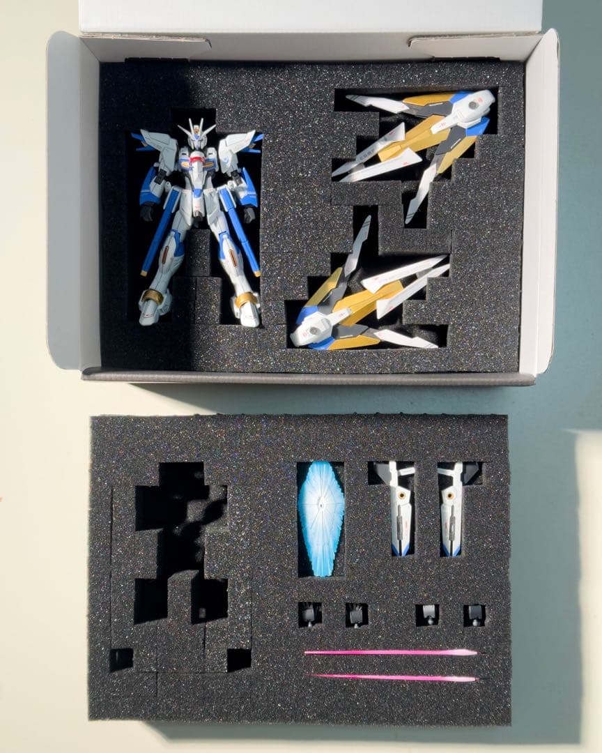 HG 1/144 ライジングフリーダムガンダム ミキシング 塗装済み完成品