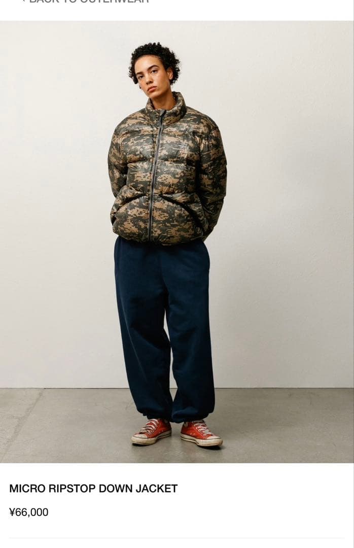 Stussyダウン Micro Ripstop Down Jacket Micro Ripstop Down Parka – Jet Black | Outerwear | Stüssy