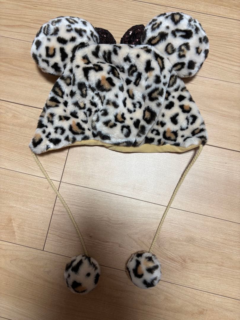 2026年 東京ディズニーリゾート ヒョウ柄ミッキー型帽子 - メルカリ