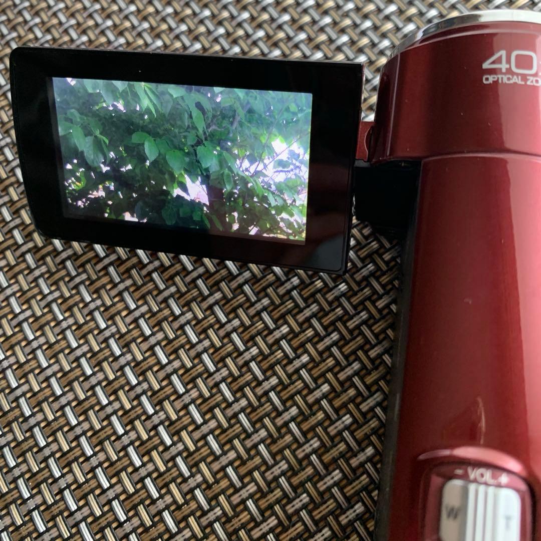 JVC Everio HD ビデオカメラ GZ-HM460-R ハンディカム