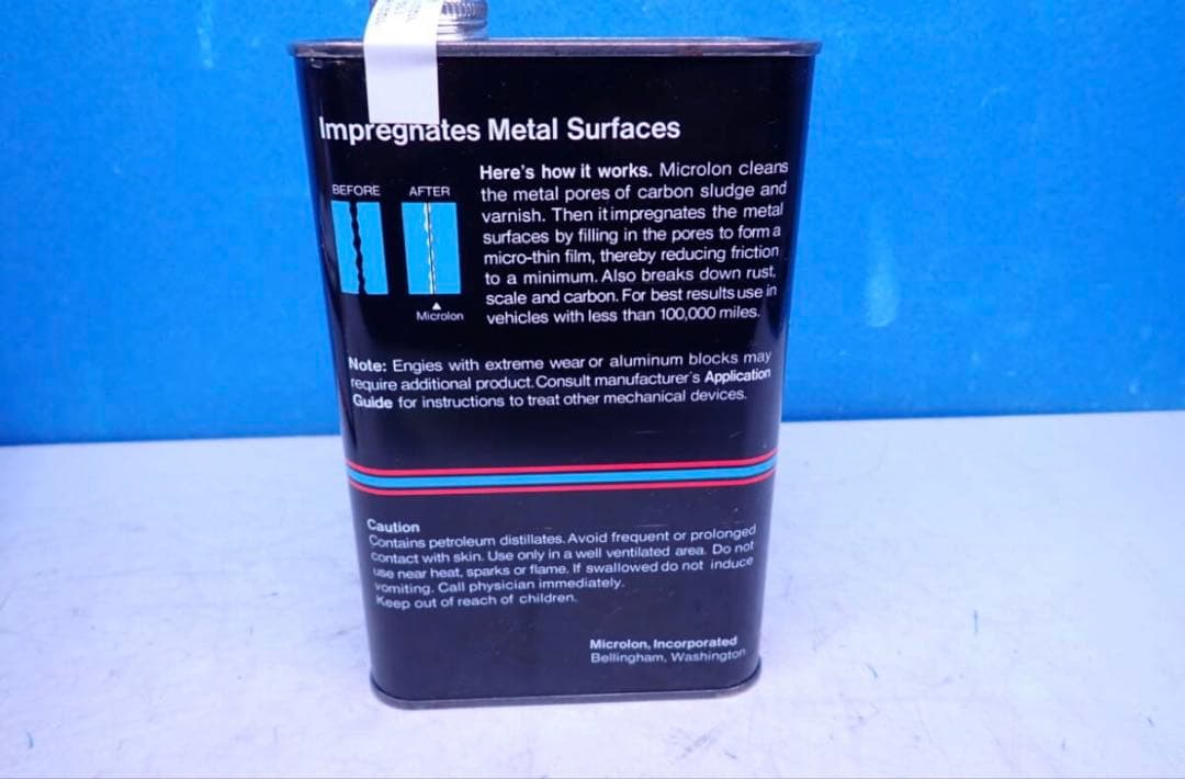 HM104#未使用 マイクロロン32oz（Microlon）最高級エンジン保護材