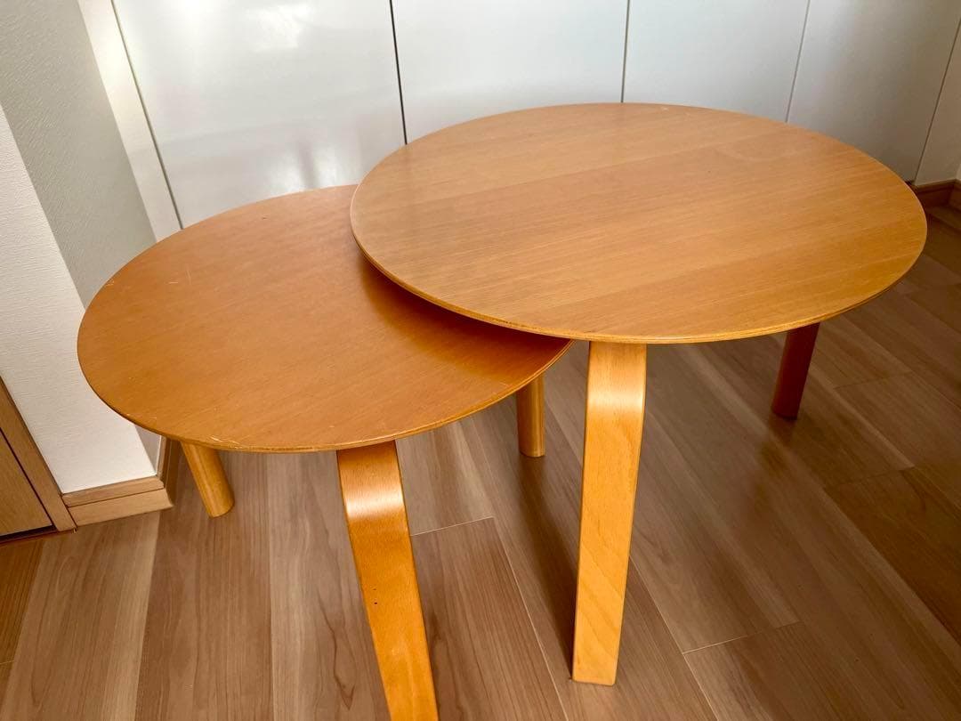 デンマーク Askman Jørgen Møller ビーチ材 ネストテーブル Jørgen Møller Askman Stool — RESIDE