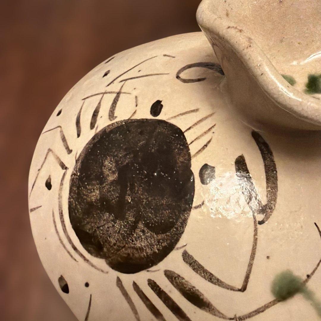 友野様専用】中垣連次 美濃焼 黒織部 手造り土鍋 逸品作