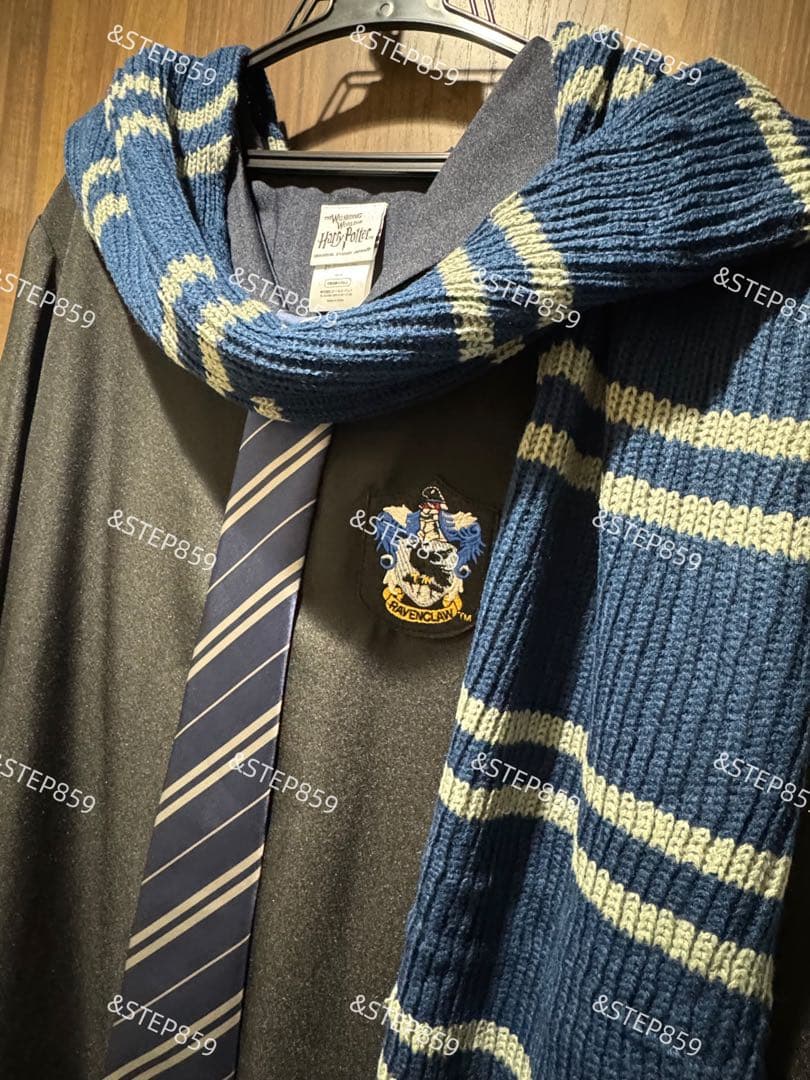 レイブンクロー ハリーポッター ローブ ネクタイ マフラー Lサイズの