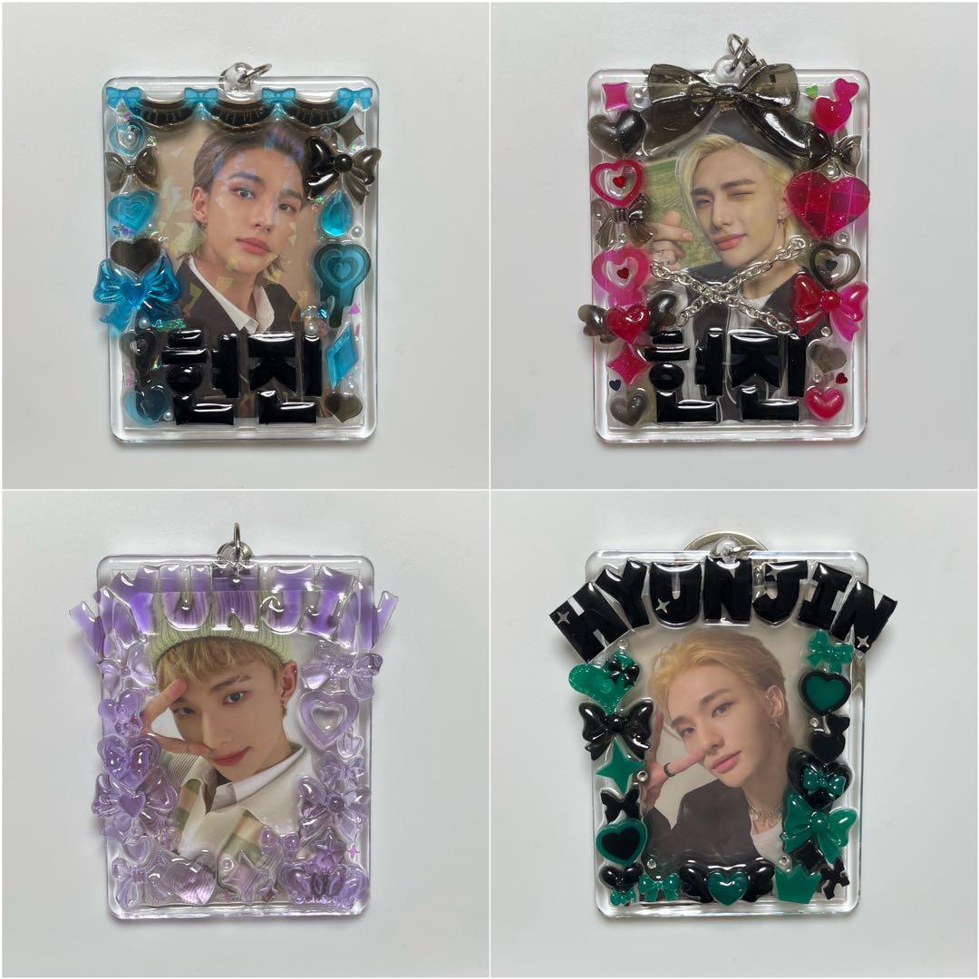 トレカケース 硬質ケース デコ オーダー スキズ トレカ stray kids