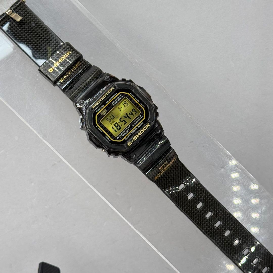 極美品 CASIO G-SHOCK DW-5030D 30周年限定 ブラック - メルカリ