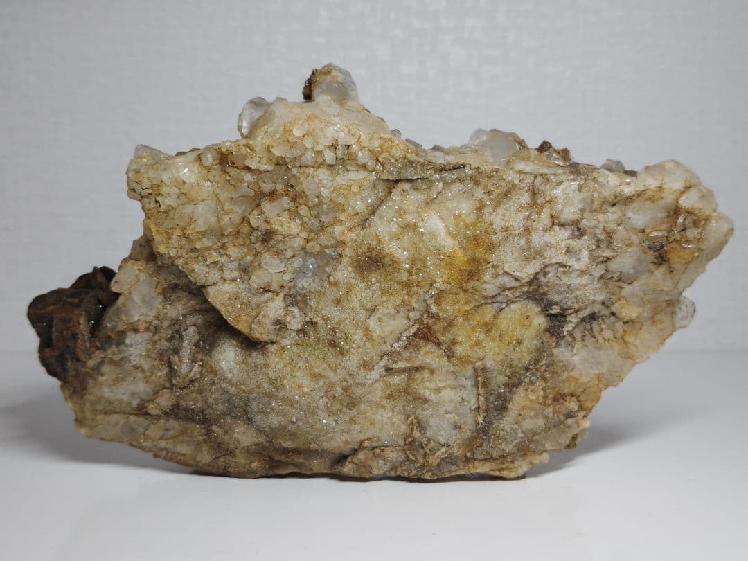 水晶 1.6kg シデライト クォーツ 原石 鑑賞石 自然石 誕生石 鉱物 水石