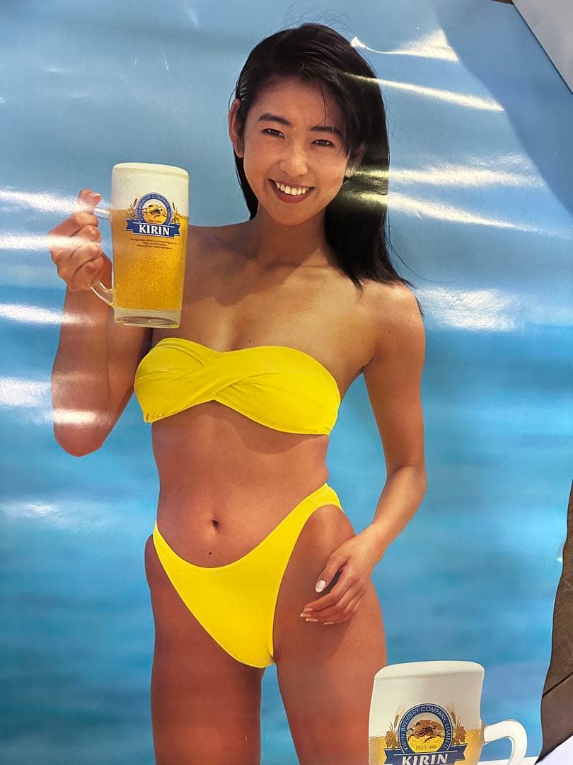 【中島史恵】キリンビール　水着ポスター