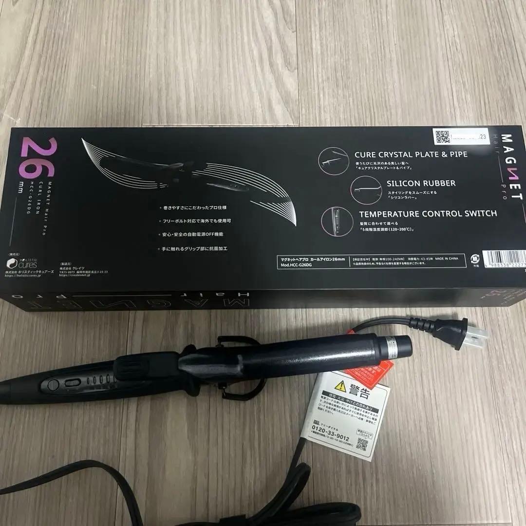 MAGNET Hair Pro カールヘアアイロン 26mm - メルカリ