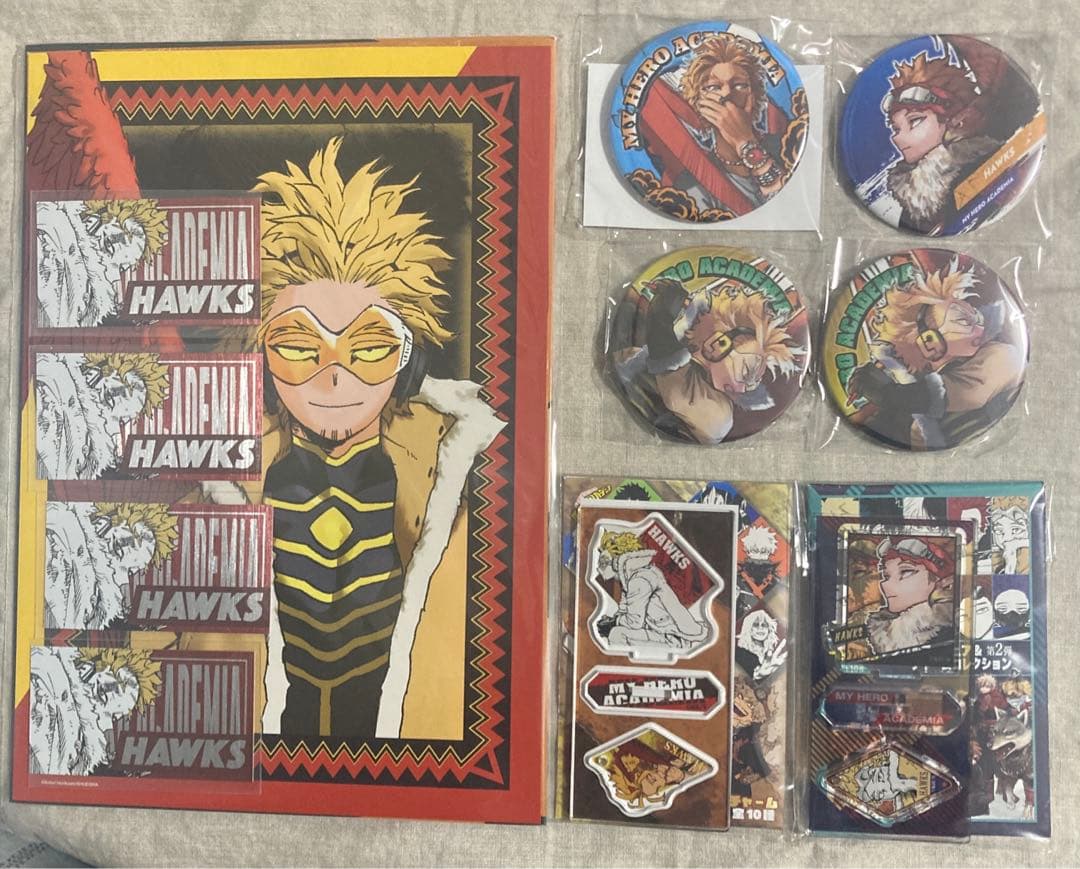 ヒロアカ ホークス 原作グッズセット - メルカリ
