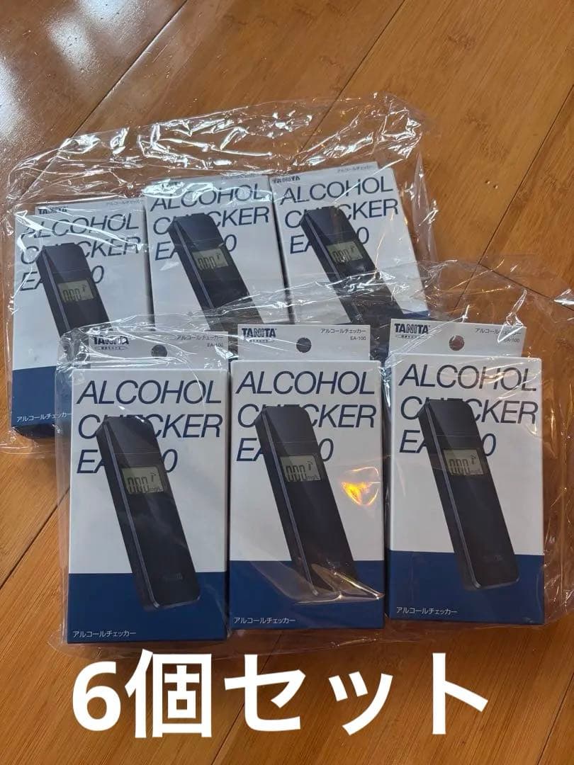TANITA アルコールチェッカー　6個セット　未開封 楽天市場】【正規流通品】【 アルコールチェッカー / 10個まとめ売り