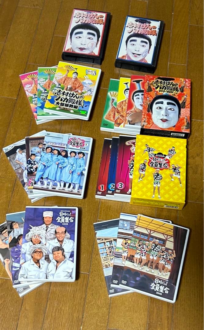 バカ殿様　8時だヨ！全員集合！　VHS、DVDセット 8時だョ 全員集合 DVD 6点 セット ドリフターズ 志村けん｜Yahoo
