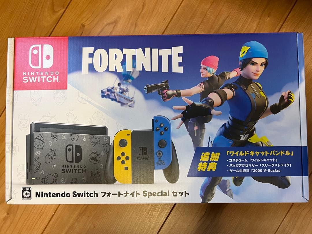 新品未使用　フォートナイトSpecialセット Amazon.co.jp: 【整備済み品】 任天堂 Nintendo Switch:フォートナイト