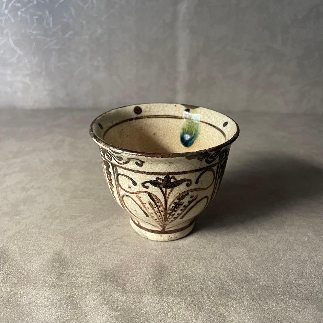 江戸時代後期 絵瀬戸向付 復興織部 再興織部 鉄絵向付 瀬戸焼 美濃焼