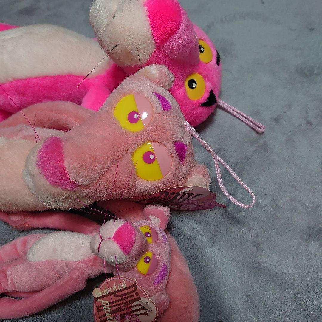 90年代 ピンクパンサー ぬいぐるみ 3体セット