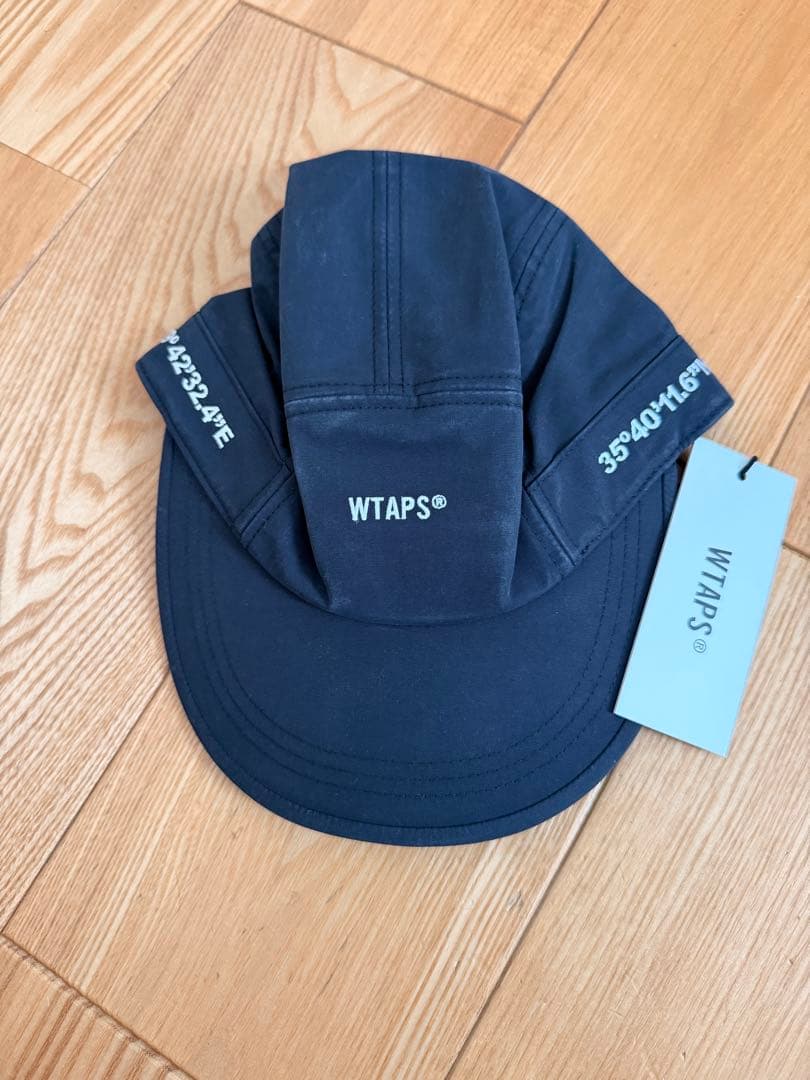 WTAPS ブラック ナイロンキャップ 中古・古着通販】WTAPS (ダブルタップス) キャップ ブラック サイズ