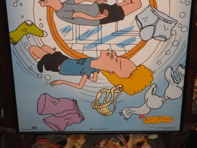 90'S☆ビーバス&バットヘッド☆ポスター☆23☆MTV☆ビンテージ☆USA