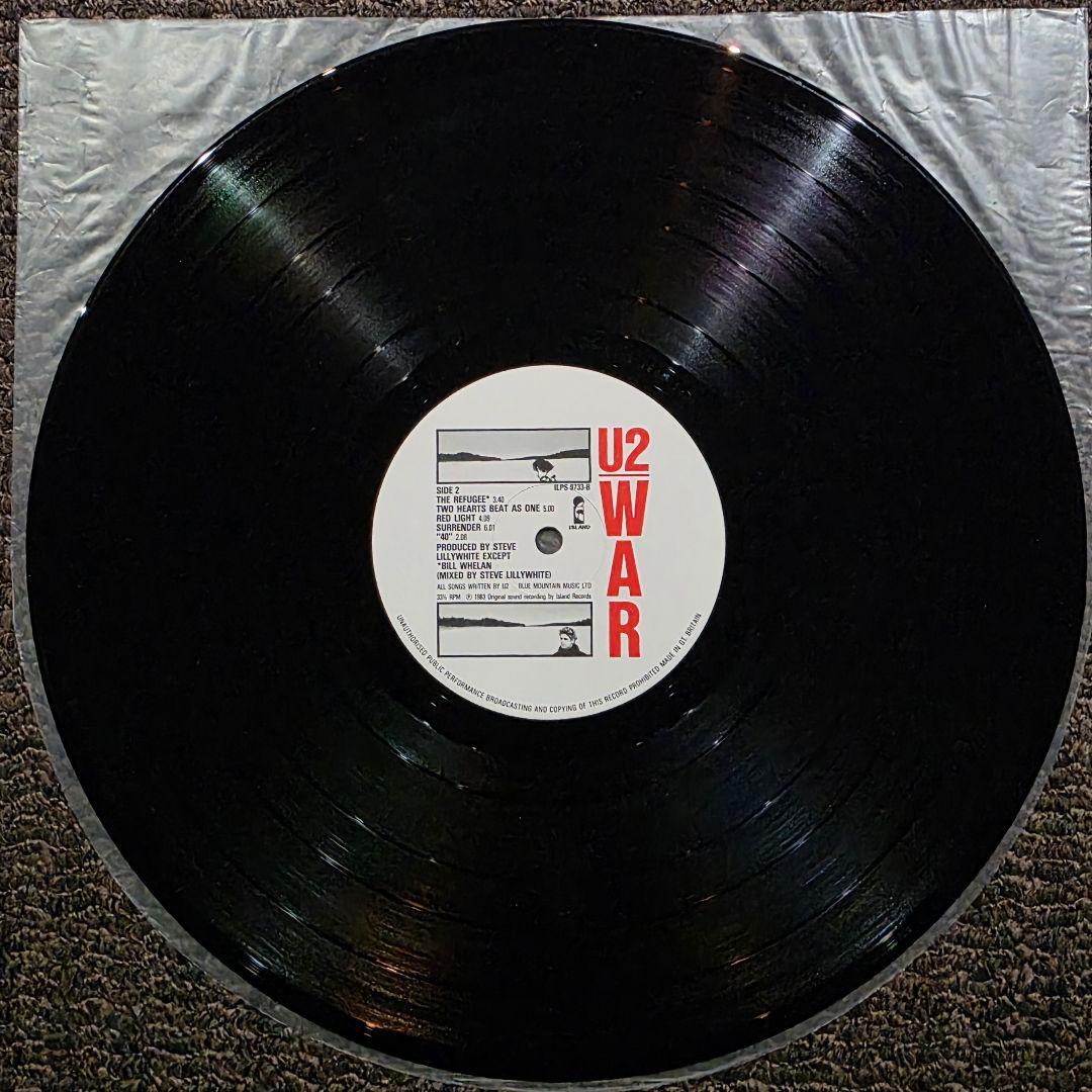 UK初期 U2 / WAR A-1U/B-1U 美音盤 Town Houseko - メルカリ
