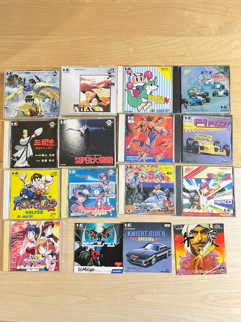 PCエンジン　ソフト　hu card CD-ROM PCエンジン」生誕37周年！ カートリッジではなくHuCARDを採用