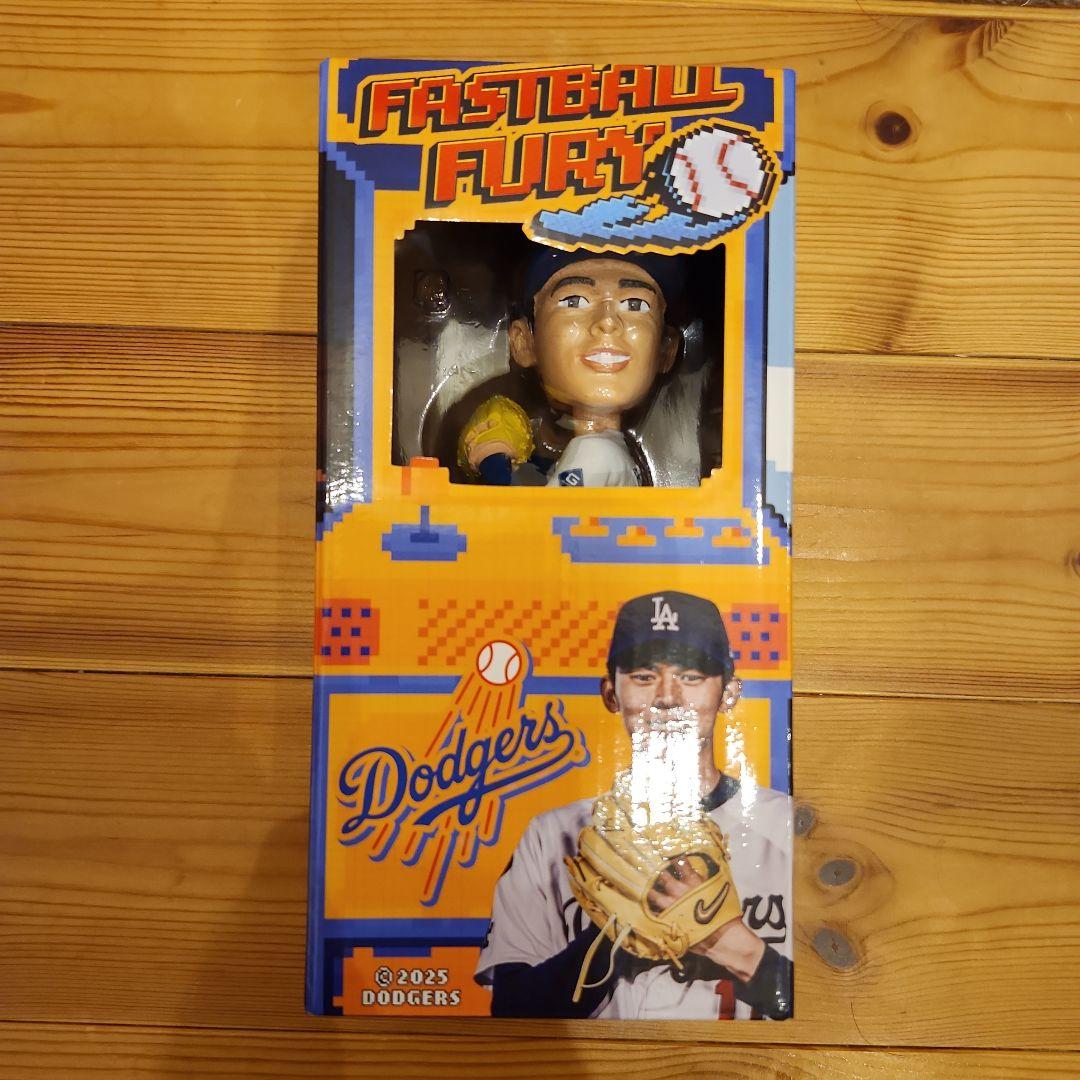 佐々木朗希　ボブルヘッド　ドジャース ドジャース 佐々木朗希 EXCLUSIVE 8インチ WELCOME ボブルヘッド （約