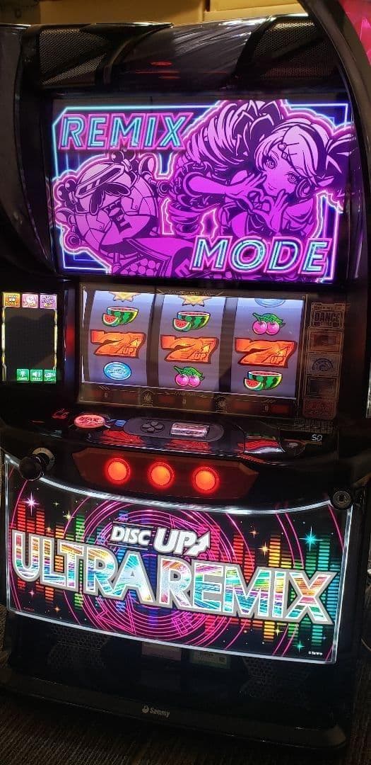 ♪パチスロ実機 スマスロ ディスクアップ ウルトラリミックス ユニット