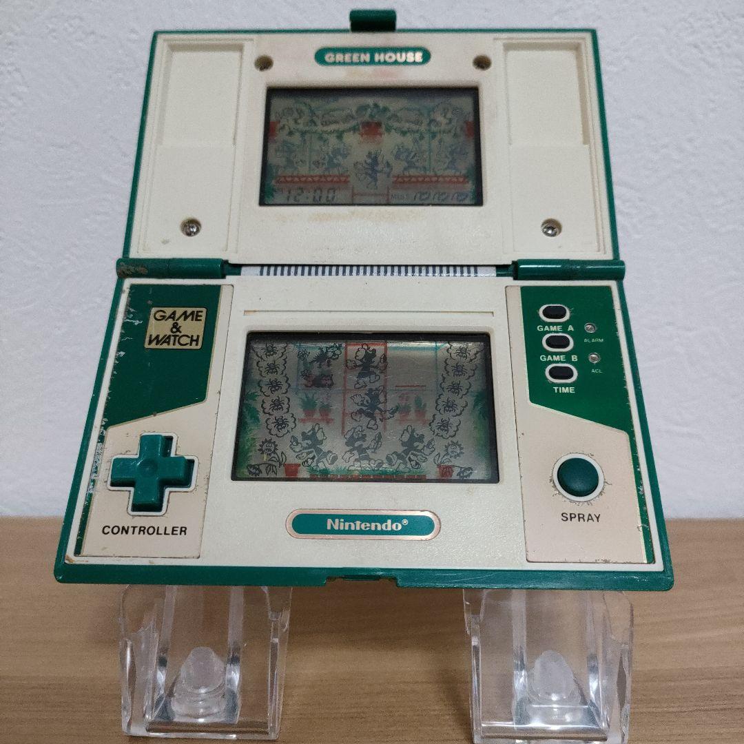 ゲーム＆ウォッチグリーンハウスニンテンドー任天堂Nintendoメンテナンス済み Yahoo!オークション -「ゲームウォッチ グリーンハウス」の落札相場