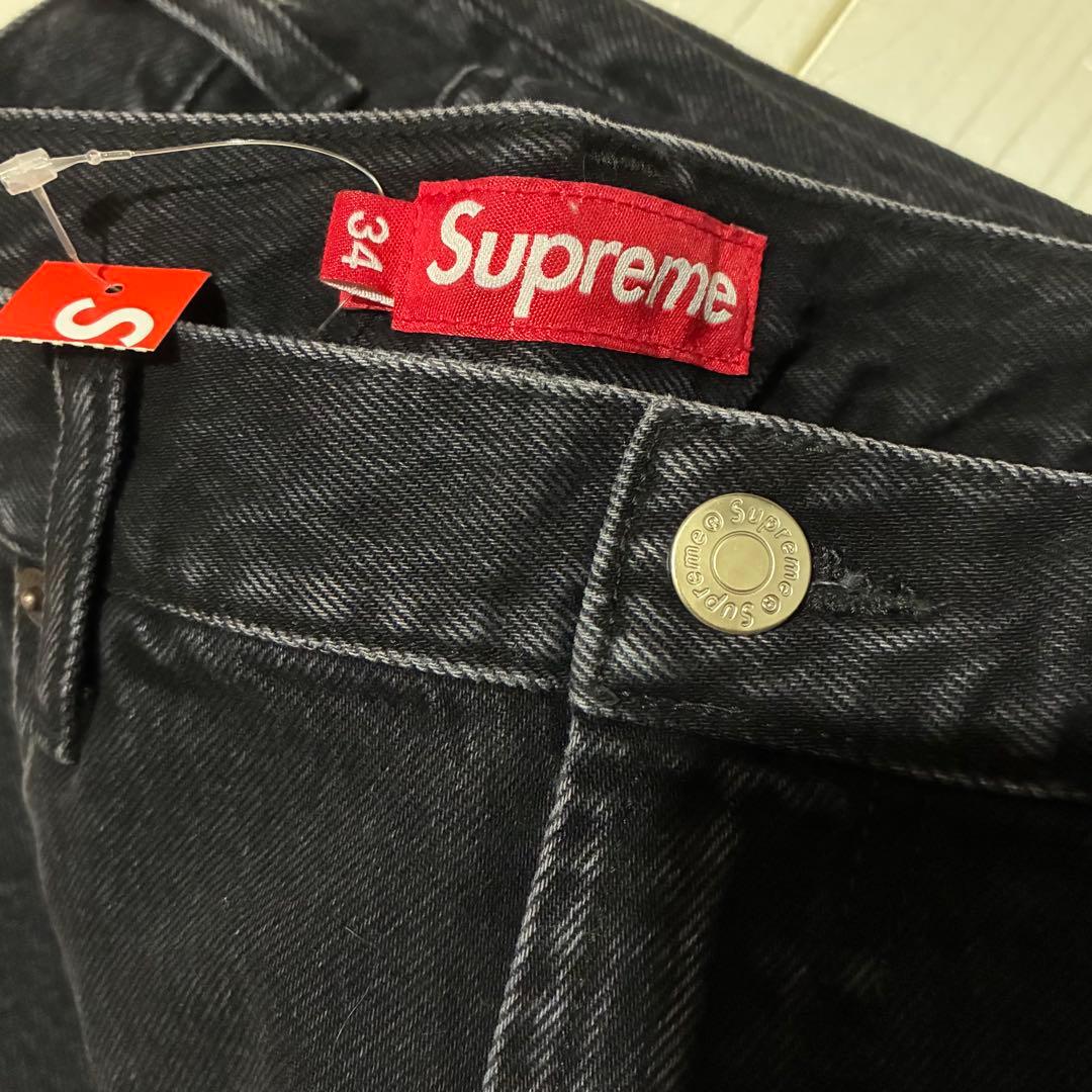 新品34／Supreme Baggy Jean 