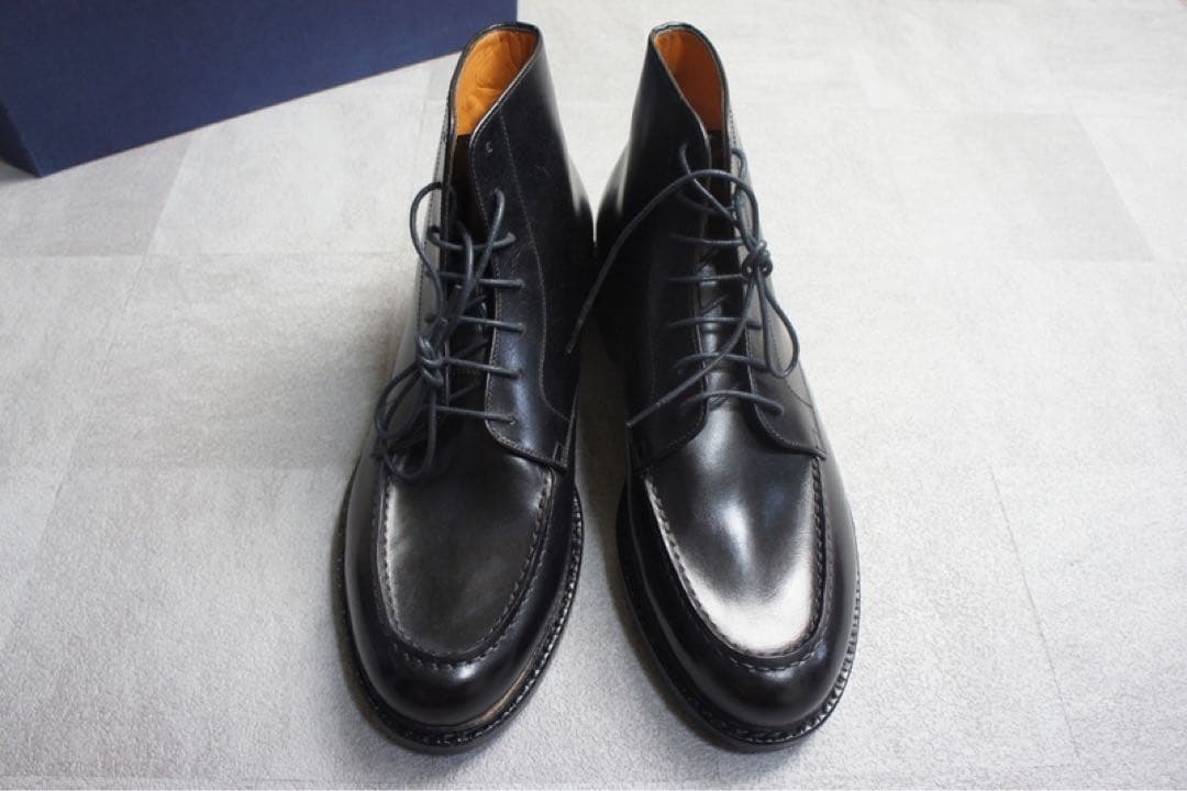 新品未使用品】ジャランスリワヤ 99044 Uチップブーツ9(27㎝) 黒