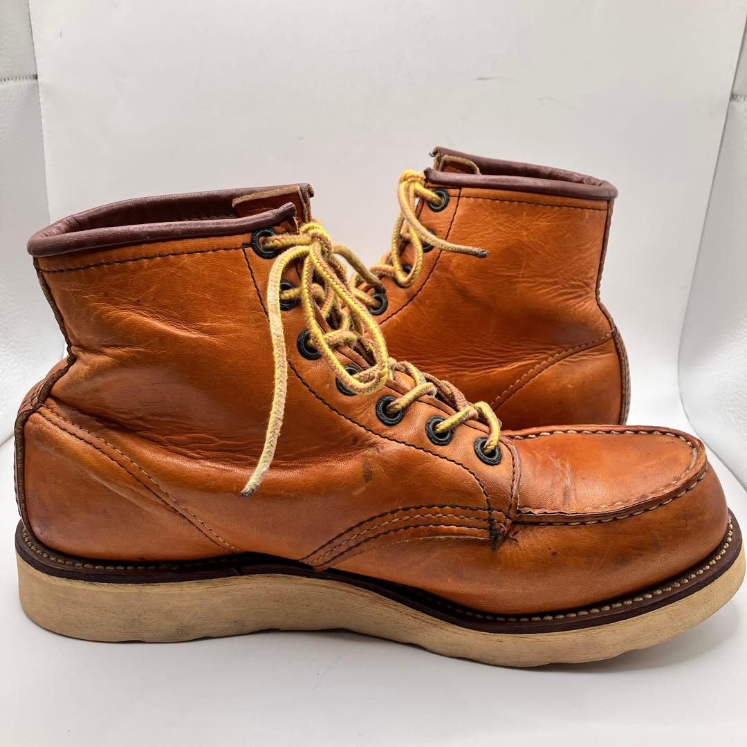 ☆美品☆ 98年製刺繍縦羽タグRed Wing 875 US 6.5E