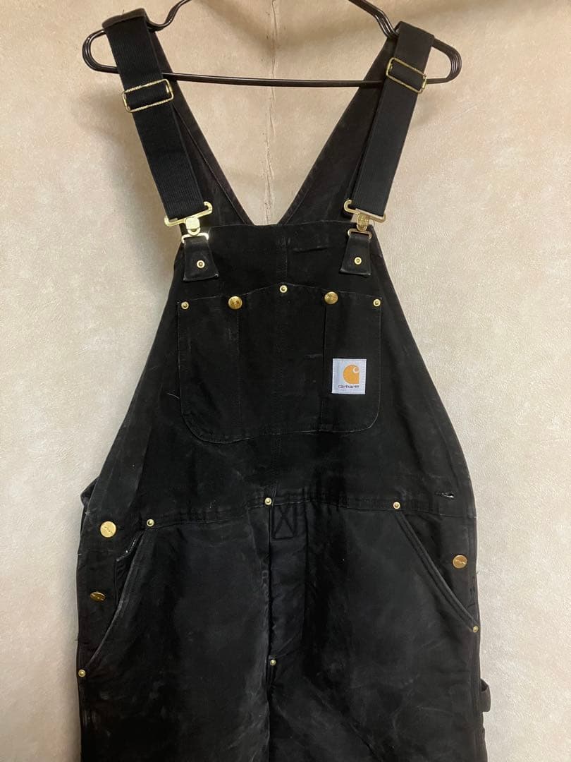アメリカ製カーハートダブルニーオーバーオール MADE IN USA Carhartt ダブルニー ダックオーバーオール | 古着屋NEVERMIND
