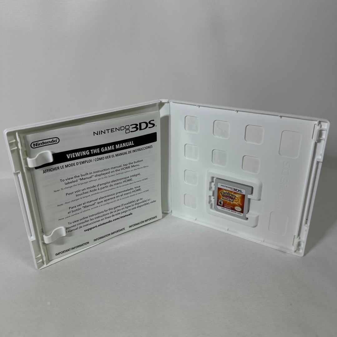 海外版】 3DS ソフト ポケットモンスター サン Pokemon ポケモン