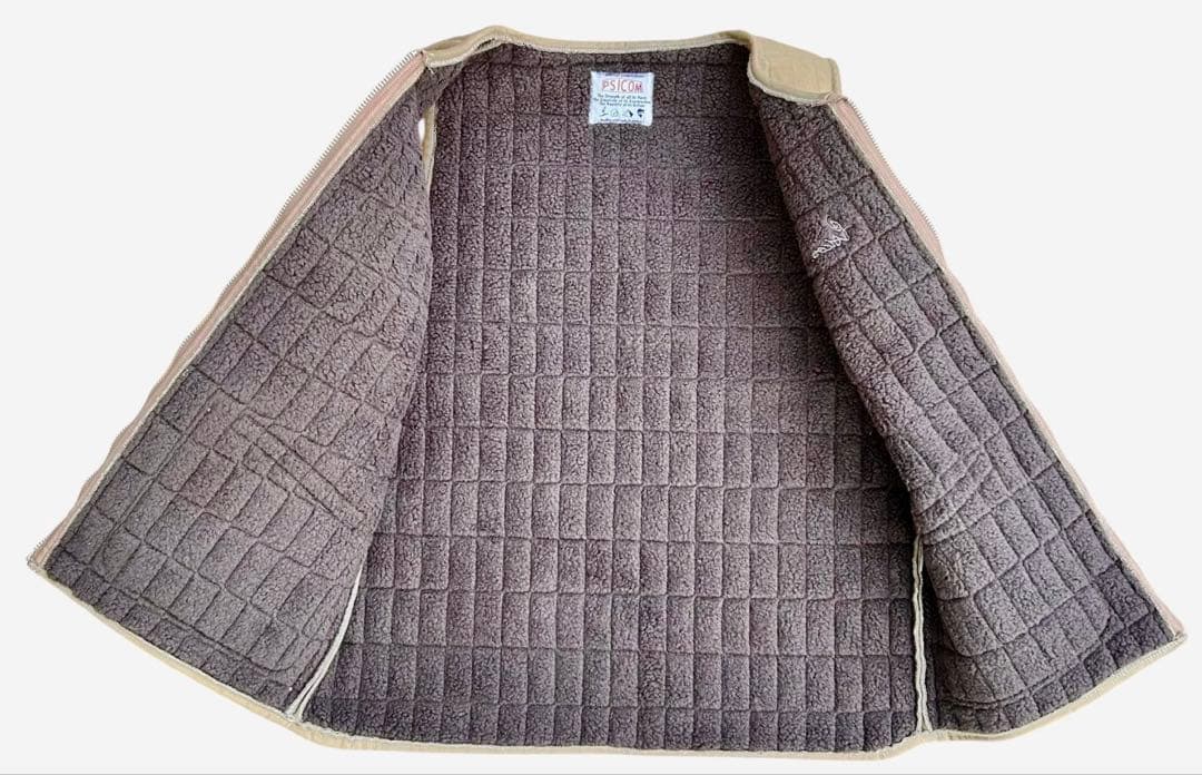 Psicom サイコム ボア ベスト L psicom 日章菊