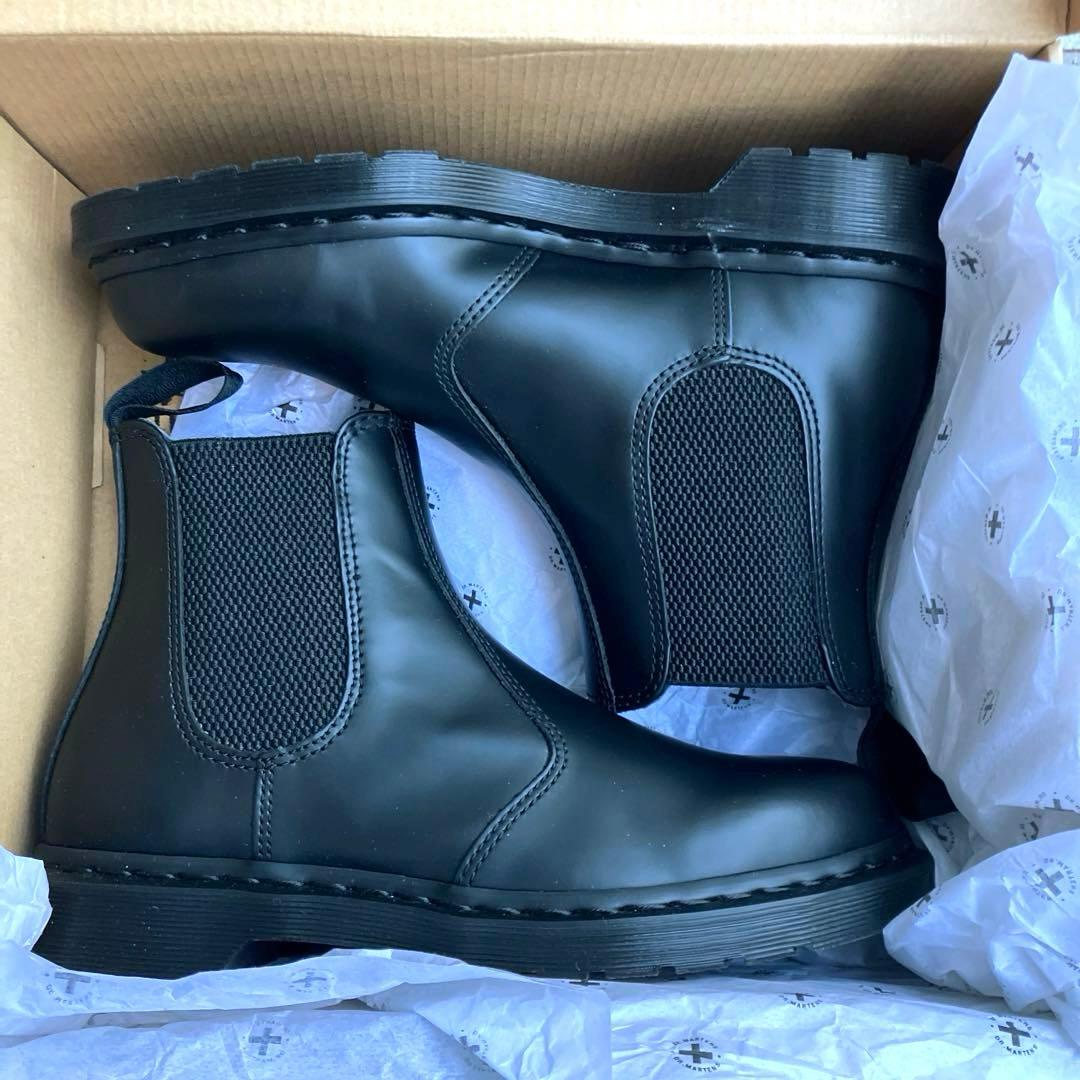 Dr.Martens サイドゴアブーツ チェルシーブーツ UK8 2976 モノ Dr.Martens（ドクターマーチン） サイドゴアブーツ 正規品 2976 MONO