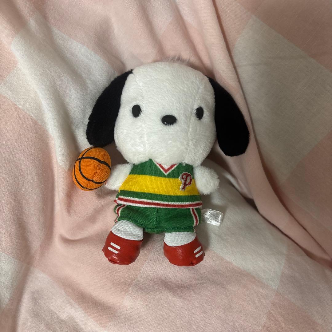 ポチャッコ キーホルダー バスケ ぬいぐるみ - メルカリ