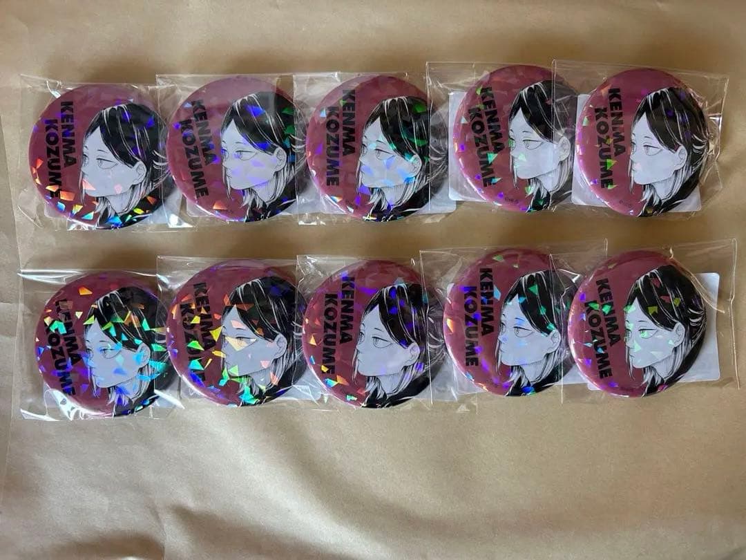 ハイキュー 孤爪研磨 オールスター缶バッジ 公式 ストア