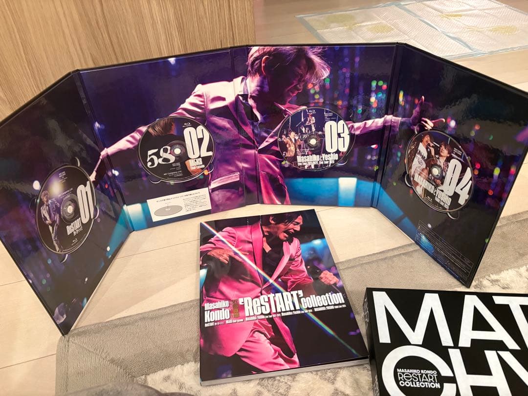 近藤真彦☆ReSTARTコレクション☆Blu-ray☆ファンクラブ限定版 - メルカリ