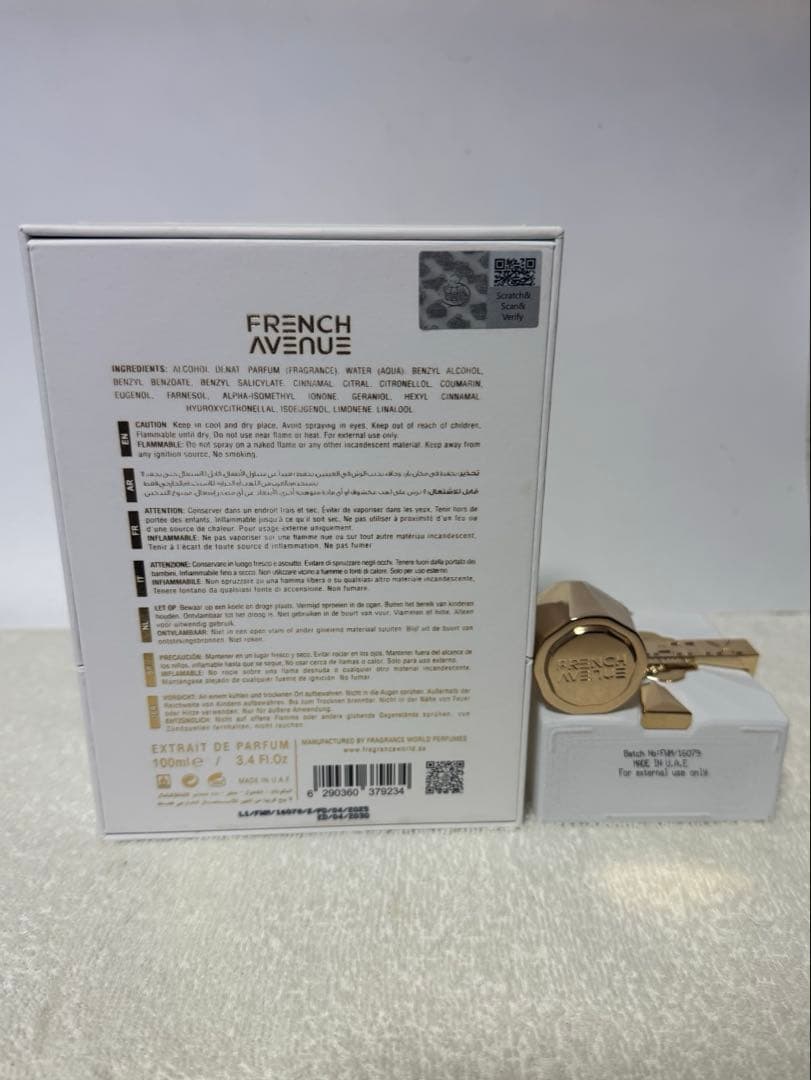 French Avenue x Aromatix Platine Blanc - メルカリ