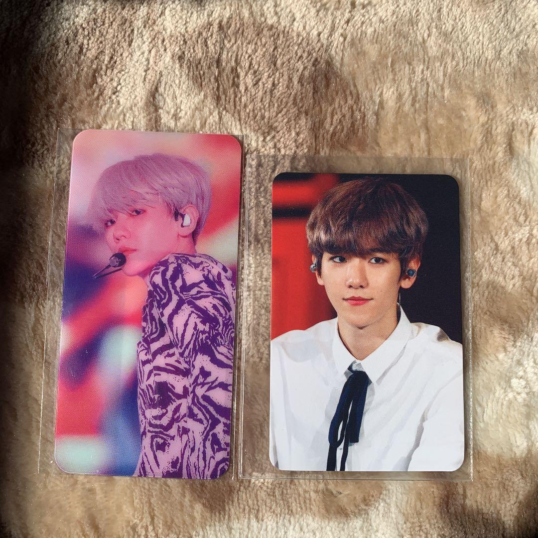 EXO FILMLIVE ベッキョン EXO ベッキョン FC特典 フィルム風デザイン