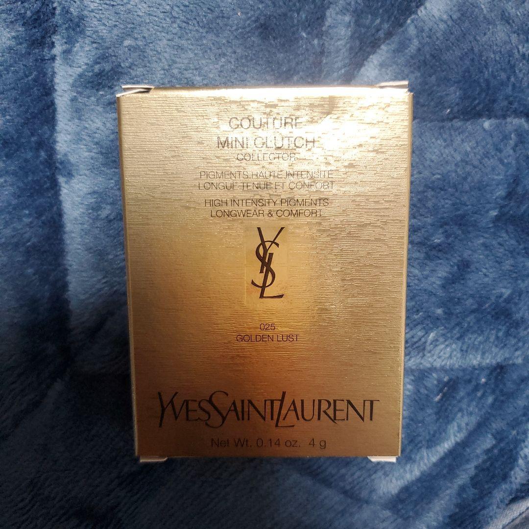 イヴ・サンローラン　クチュール　ミニ　クラッチ　025　ゴールデンラスト 新品 完売品】YSLイヴサンローラン クチュール ミニクラッチ2025