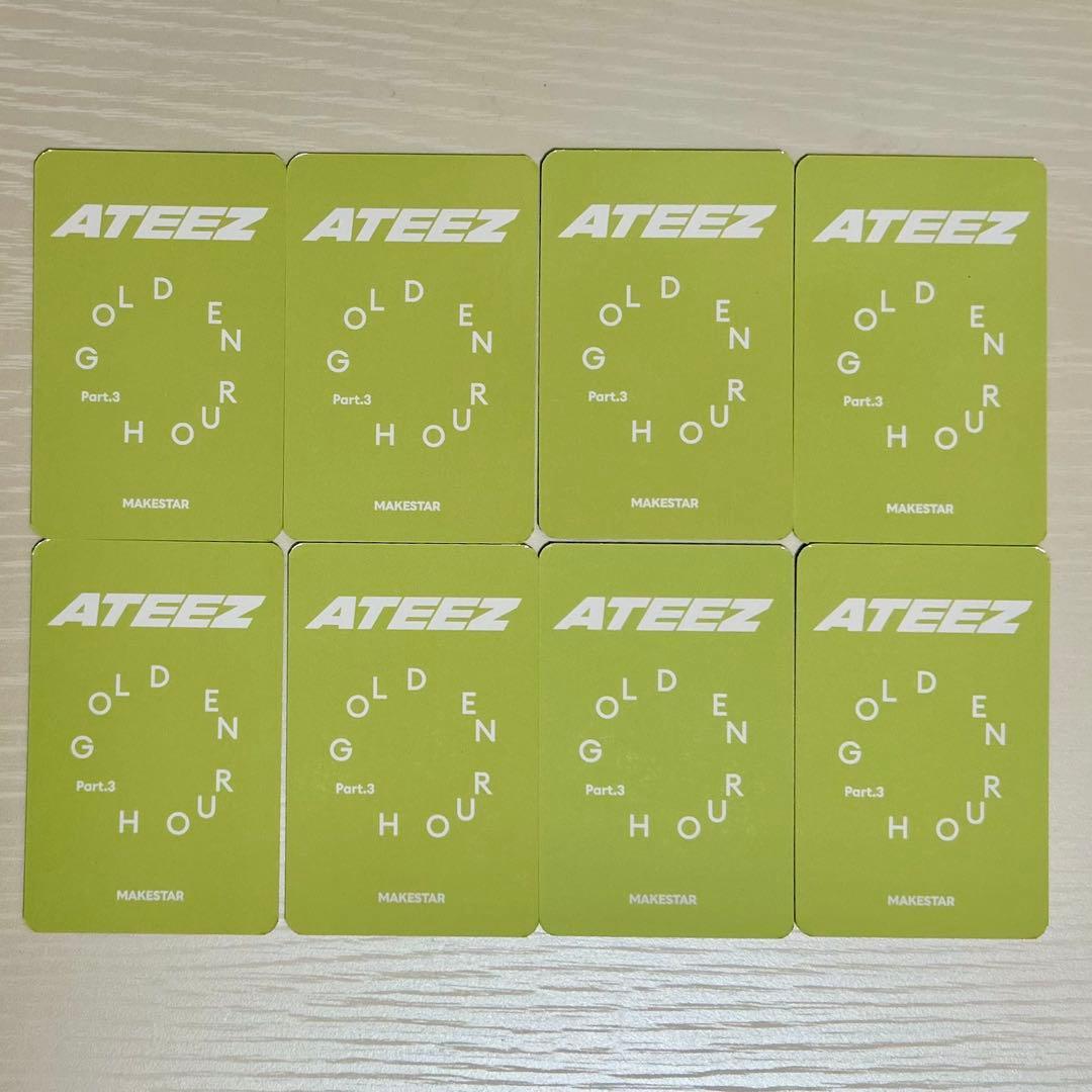 ATEEZ GOLDEN HOUR MAKESTAR 対面 ヨントン トレカ - メルカリ