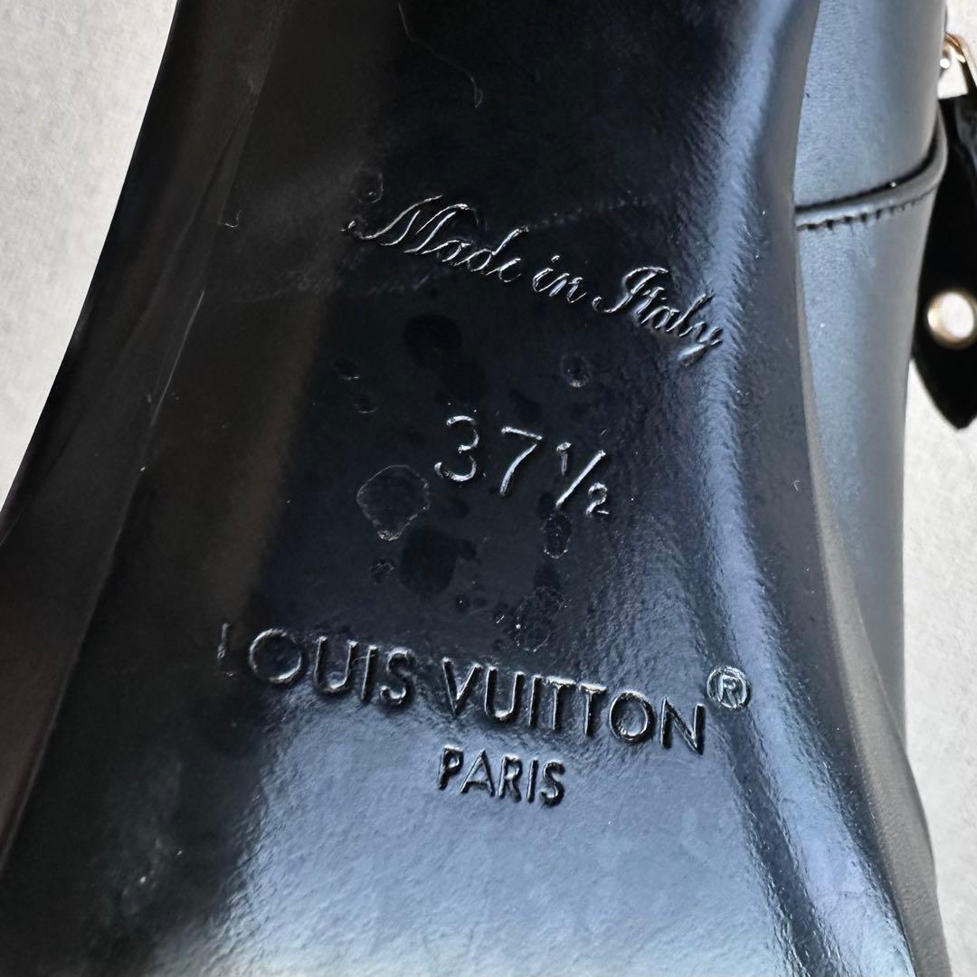 ルイヴィトン シェイクライン LV 厚底 アンクルショートブーツ