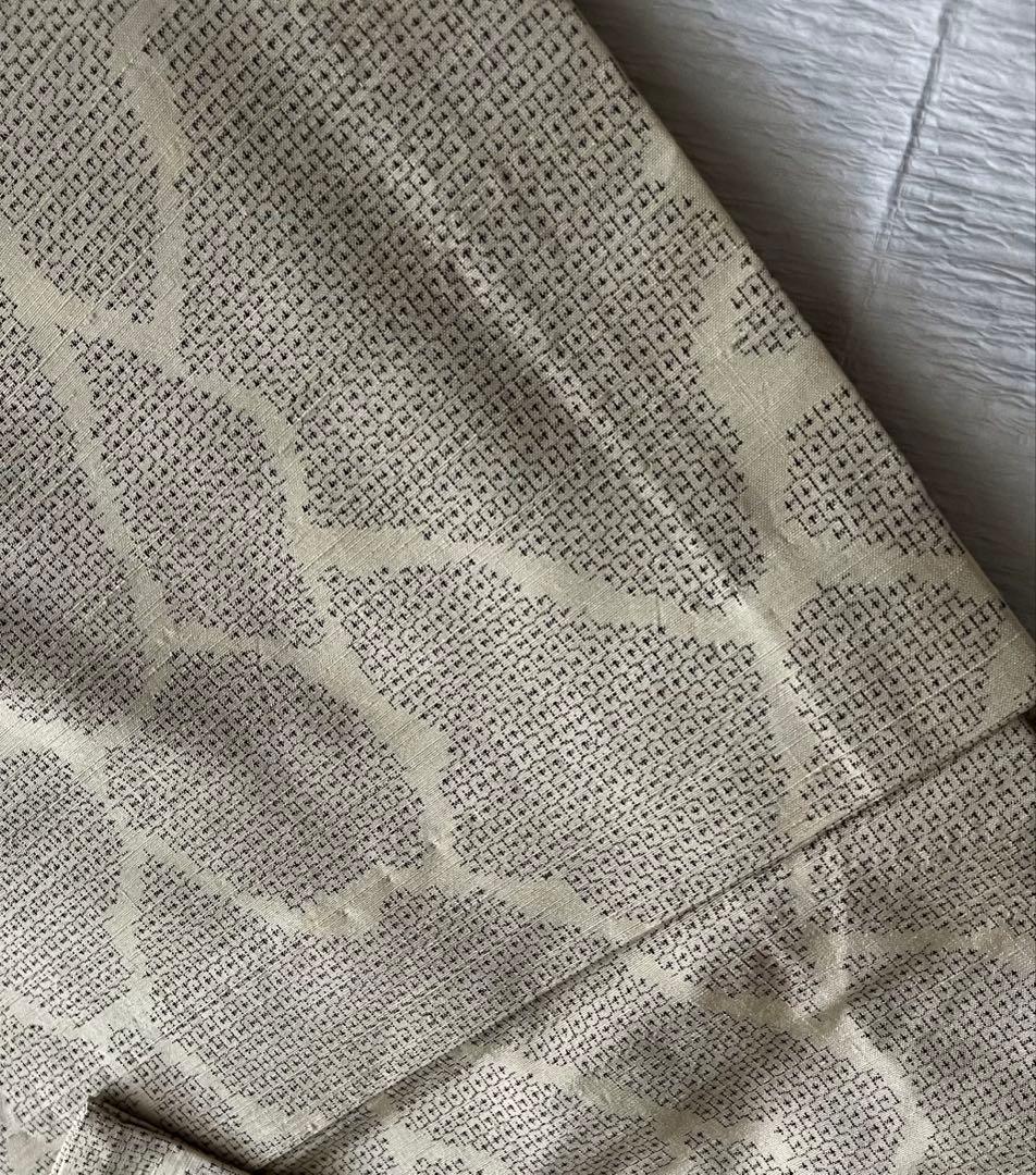 本塩沢紬やまだ織／100亀甲結城紬 単衣着物2枚 - メルカリ