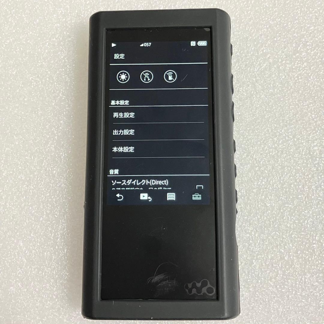 SONY NW‑ZX300 64GB ウォークマン カバー&充電ケーブル付き - メルカリ